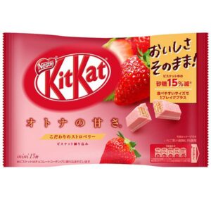 Bánh KitKat Mini Adult Sweetness vị dâu 12+1 miếng - Hàng Nhật nội địa