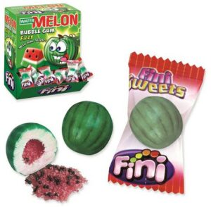 Kẹo cao su vị dưa Fini Bubble gum water melon 55g