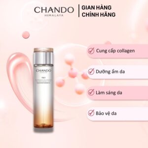 Nước tinh chất bổ sung collagen giúp tái tạo da lão hoá Chando Himalaya 200ml hàng chính hãng