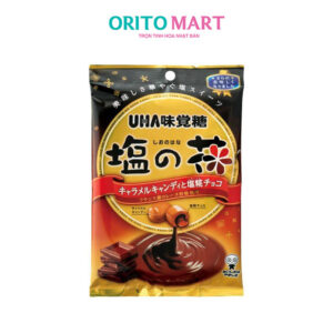 Kẹo UHA Caramen Shio No Hana Nhân Choco 78.2g Nhật Bản ( Kẹo Tết 2024)