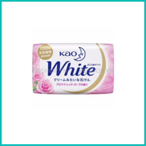 KAO- Xà phòng Kao White hương hoa hồng 130g