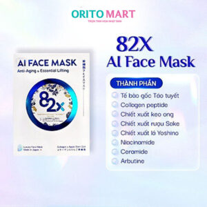 Mặt Nạ Tế Bào Gốc 82x AI Face Mask Phục Hồi Da Chuyên Sâu Cao Cấp Nhật Bản