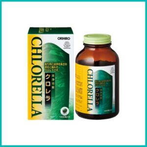 Tảo Lục Clean Chlorella Orihiro Hỗ Trợ Bảo Vệ Tim Mạch 1400 Viên