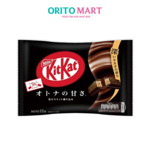 Bánh Kitkat Nestle Vị Socola Nguyên Bản 124,3g Nhật Bản 11 Chiếc ( Bánh Kẹo Tết 2024)