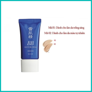 KOSE- Kem nền trang điểm BB Kose Sekkisei 02 ( tone tự nhiên)