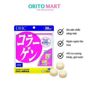 Combo DHC Nhật Bản Căng Bóng Da, Chống Lão Hóa 30 Ngày ( DHC Collagen, DHC Coezyme Q10)