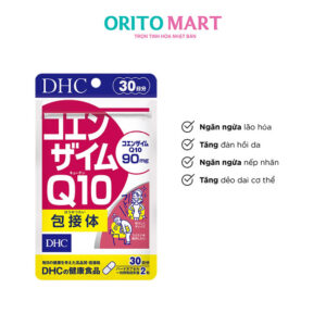 Combo DHC Nhật Bản Căng Bóng Da, Chống Lão Hóa 30 Ngày ( DHC Collagen, DHC Coezyme Q10)