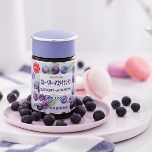 MENARD- Viên uống chống oxy hóa, bổ mắt Blueberry Astaxanthin 120 viên ( 40 ngày)