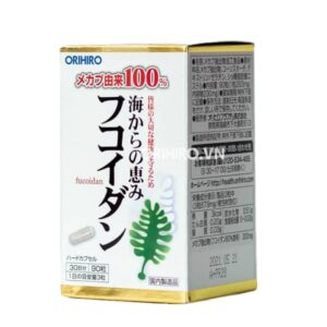 ORIHIRO- Viên Uống Tảo Fucoidan Phòng Ngừa Ung Thư 90 Viên ( 30 ngày)