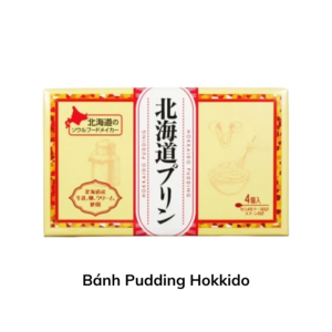 Bánh Pudding Hokkido 336gr (4 bánh) - Hàng Nhật nội địa