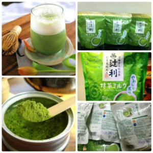 KATAOKA - BỘT MATCHA TRÀ SỮA TSUJIRI (190G) - Hàng Nhật nội địa