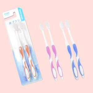 Set 2 bàn chải đánh răng người lớn CARE Series - Hàng Nhật nội địa