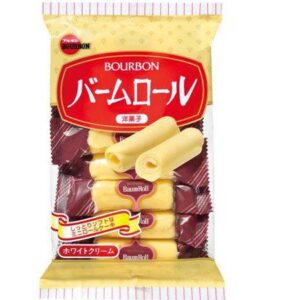 BOURBON- Bánh kem trứng cuộn 8 chiếc