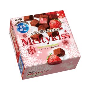 Meiji Meltykiss Fruity Strawberry (vị dâu tây) 60gr - Hàng Nhật nội địa