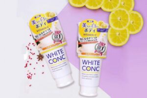 Tẩy Tế Bào Chết Body White Conc Dưỡng Trắng Sáng Da 150ml Nhật Bản