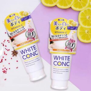 Tẩy Tế Bào Chết Body White Conc Dưỡng Trắng Sáng Da 150ml Nhật Bản