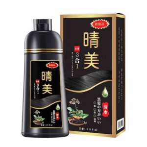 Dầu Gội Phủ Bạc Thảo Dược Komi Nhật Bản Dạng Chai 500ml (Màu Nâu Đen )