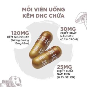 DHC Combo Kích Mọc Tóc 30 Ngày Nhật Bản ( DHC Kẽm, DHC Biotin)