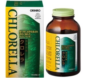 Tảo Lục Orihiro Chlorella (hộp 1400 viên) - Hàng Nhật nội địa