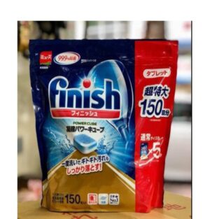 ( Big Sale) VIÊN RỬA BÁT FINISH NHẬT BẢN 150 VIÊN SIÊU SẠCH 99.9% - Hàng Nhật nội địa