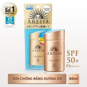 Sữa chống nắng bảo vệ hoàn hảo Anessa 60ml - Hàng Nhật nội địa