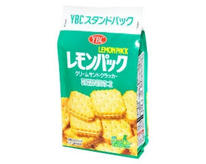 Bánh quy vị chanh YBC Lemon Pack Cream Sanwich Crackers 167.4g