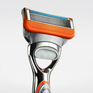 Set 4 lưỡi dao cạo râu Gillette Fusion Nhật Bản 5 lưỡi kép ( vàng) - Hàng Nhật nội địa