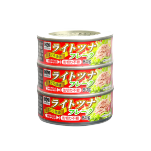 Lốc 3 Cá ngừ đóng hộp Kobe Bussan 80g - Hàng Nhật nội địa