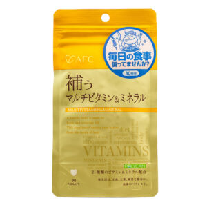 VIÊN UỐNG BỔ SUNG VITAMIN VÀ KHOÁNG CHẤT - AFC 300mg x 90 viên- Hàng Nhật nội địa