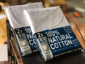 Sét 2 áo lót nam 100% cotton kháng khuẩn mẫu cổ tim size LL