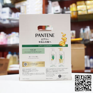 Set dầu gội Pantene mềm mượt màu xanh lá new 2022