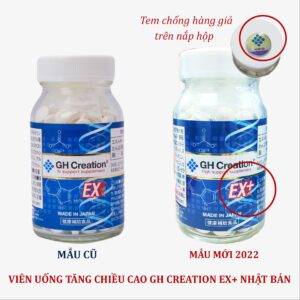 AFC EFUSHI GROUP- Viên uống hỗ trợ tăng chiều cao GH Creation EX+ 270 viên Nhật Bản