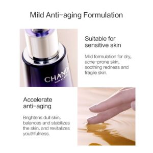 Serum Chando Himalaya thế hệ thứ 5 chống lão hóa da 50ml làm sáng / mịn màng / chống lão hóa ban đêm