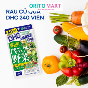 Viên Uống Rau Củ DHC Premium 60 Ngày Nhật Bản ( 240 Viên)