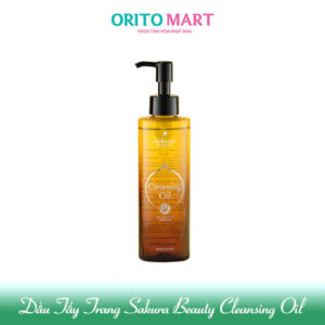 Dầu Tẩy Trang Sakura Beauty Cleansing Oil 97% Thiên Nhiên 150ml Nhật Bản