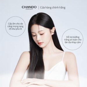 Bộ đôi dung dịch & kem dưỡng Chando Himalaya mờ thâm nám hỗ trợ dưỡng trắng