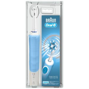 Bàn chải đánh răng điện Oral-B Braun bản nội địa Nhật màu xanh lá - Hàng Nhật nội địa