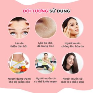 DHC Combo Bổ Sung Collagen, Trắng Da Nhật Bản 30 Ngày ( Vitamin C, Collagen, Coix)