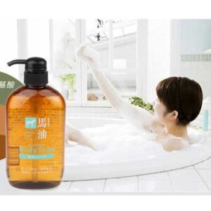 Sữa tắm dưỡng ẩm chiết xuất từ dầu ngựa 600ml- Hàng Nhật nội địa