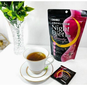 Trà giảm cân Collagen Night Diet Tea Orihiro Gói 16 Túi Lọc