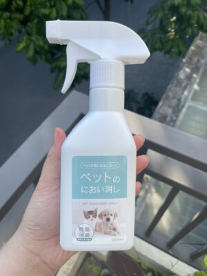 Xịt khử mùi chó mèo 300ml - Hàng Nhật nội địa