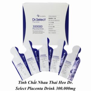 Tinh Chất Nhau Thai Heo Dr. Select Placenta Drink 300.000mg (30 gói/15g)