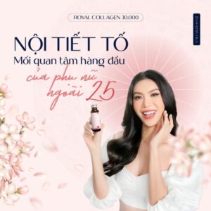 Nước uống bổ sung Collagen Royal 300,000mg - Hàng Nhật nội địa