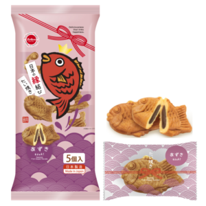 Bánh cá Taiyaki vị kem sữa Nhật Bản 175g (5 Chiếc) - Hàng Nhật nội địa