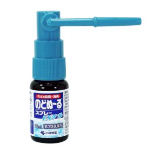 Xịt chữa ho, kháng khuẩn, khử trùng hầu họng Kobayashi 15ml vị thanh mát - Hàng Nhật nội địa