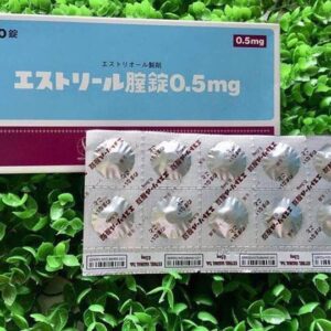 MOCHIDA- Vỉ 10 Viên Đặt Phụ Khoa Estoril 0,5mg Nhật Bản Chữa Viêm Se Khít, Nấm Ngứa