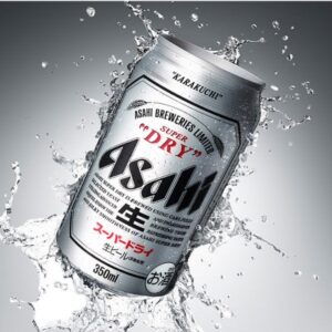 BIA ASAHI SUPER DRY LON 350Ml