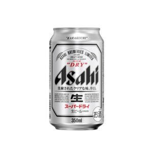 BIA ASAHI SUPER DRY LON 350Ml