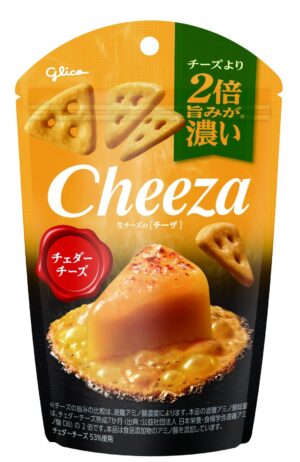 Bánh phô mai tươi Cheddar Glico 36g - Hàng Nhật nội địa