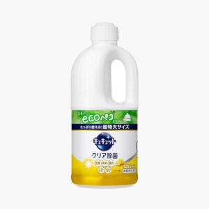 Nước rửa chén Kyukyuto Kao chống khuẩn khử mùi hương chanh 1250ml - Hàng Nhật nội địa